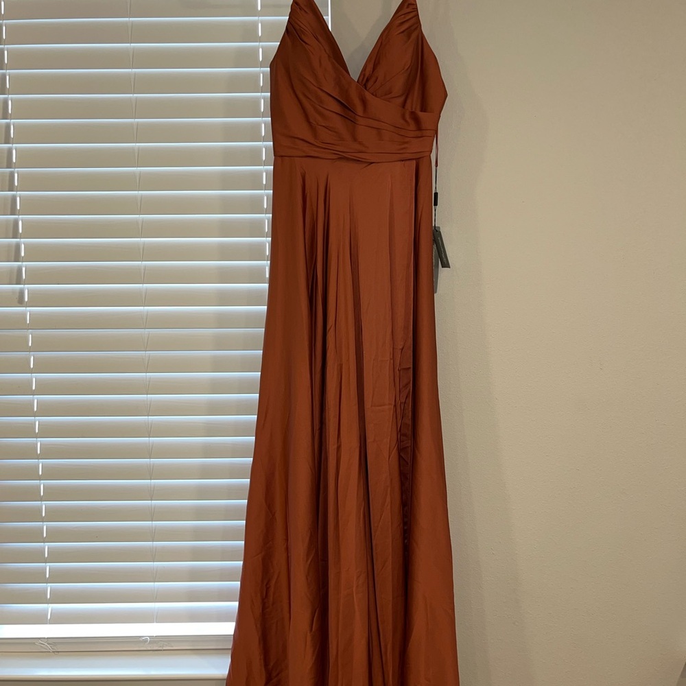 Satin Dress